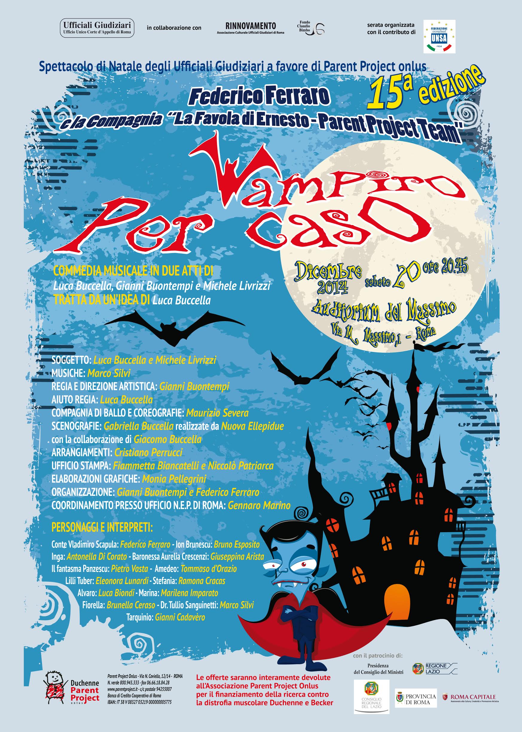 Locandina teatro UNSA 20 12 14