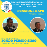 interventi tecnici alla riunione dei quadri unsa salfi di riccione 2016