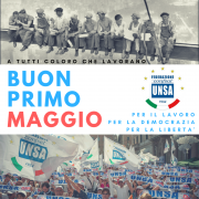 buon primo maggio UNSA