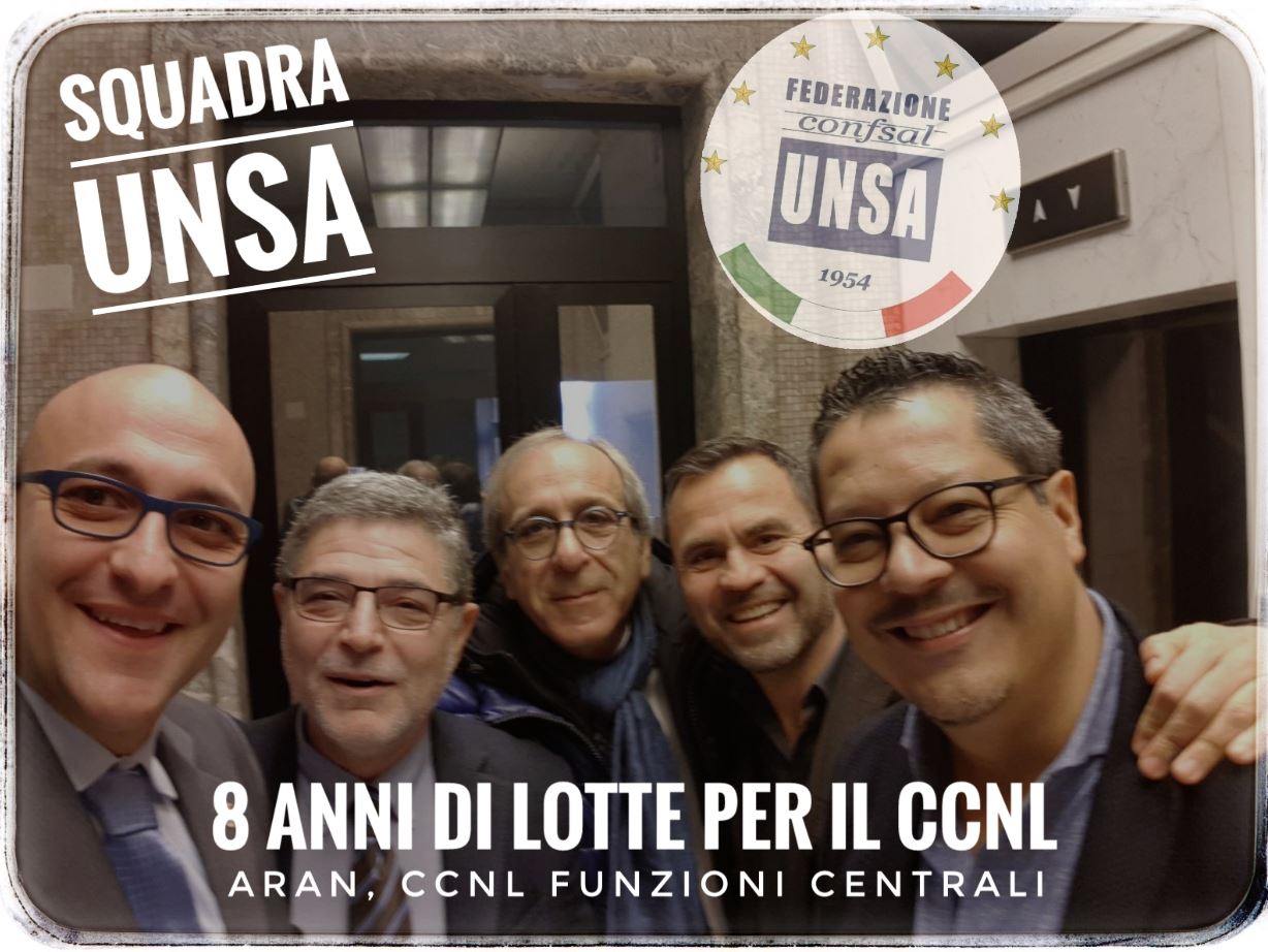 unsa aran dopo 8 anni di lotta